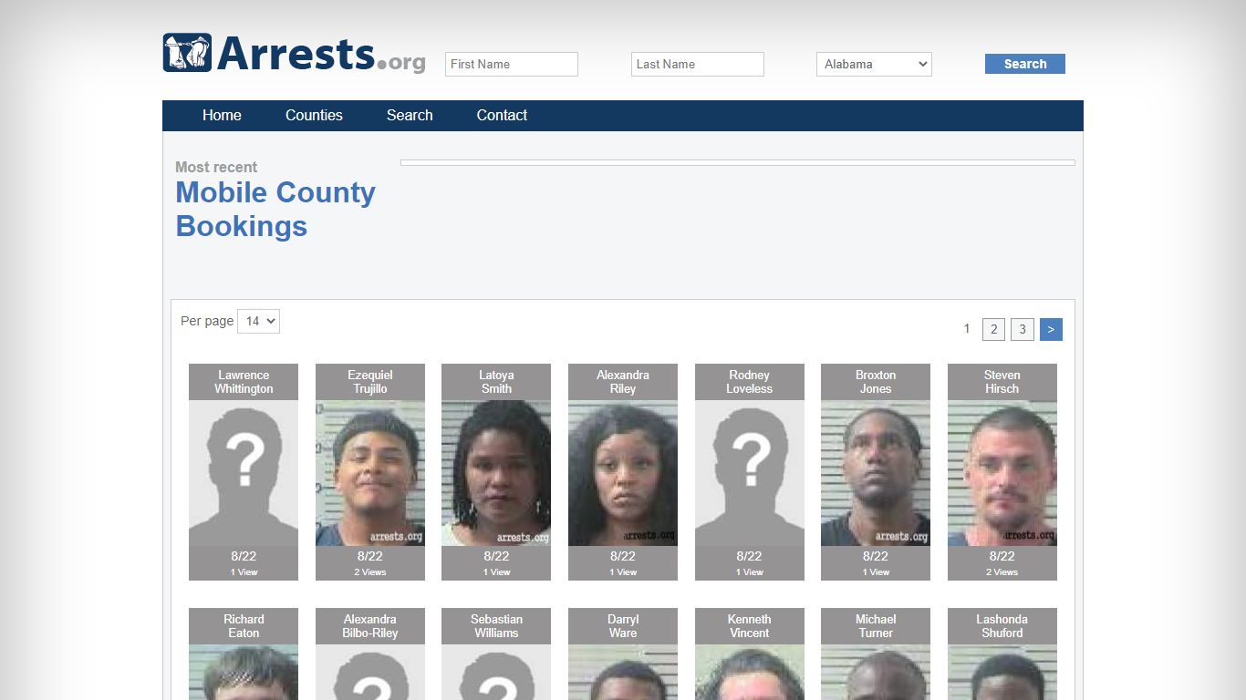 Mobile County Arrests and Inmate Search